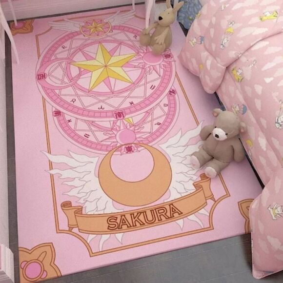 Cardcaptor Sakura the Clow Card Rug - Picture 1 of 1